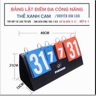 Sports score flip chart Badminton - Table Tennis - Volleyball - Basketball -Tennis - Volleyball.