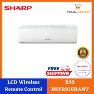 Sharp 1.0HP - 2.5HP  R32 Air Conditioner - AHA9XCD / AHA12XCD / AHA18XCD / AHA24XCD