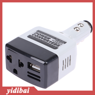 yidibai USB Car Power Converter DC 12/24V ถึง AC 220V อินเวอร์เตอร์สำหรับโทรศัพท์ INVERTER 12V