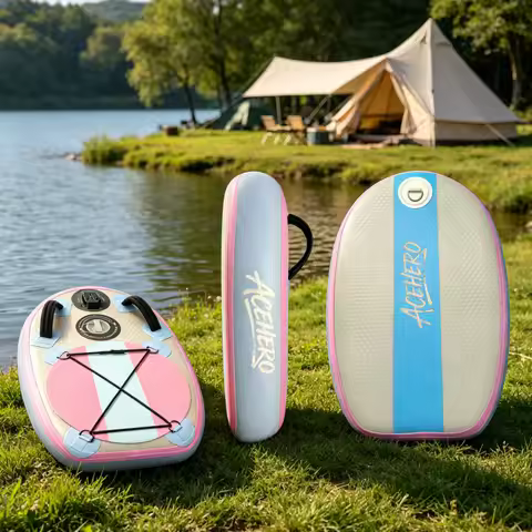 Super Buoyant Surfboard Swimming Follow-up Artifact Inflatable Foldable Storage Area Outdoor Water S