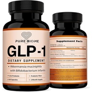 GLP-1 Probiotic - 1B AFU Multi-Strain Probiotic + Prebiotic, GLP-1 Booster, Akkermansia Delayed Rele