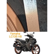 AIKKA YAMAHA LC135 V8 Matte Copper Gold YLC02 Sport Rim Paint