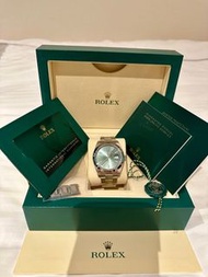 Rolex 勞力士 Dayjust 126300 Mint Green 薄荷綠 Full Set