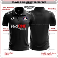 LIKZS X Sang Saka Biru New  2024 -25 Travel Jersey DX4-Ltt Futsal Polo Official Team Wear Top Baju B