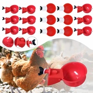 6pcs/set Cawan Air Ayam Automatik Mangkuk Penyiram Ayam Reban Ayam Ayam Penyumpan Cawan Peminum Untu