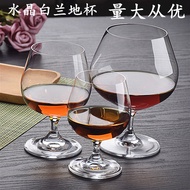 Crystal Glass Brandy Glass Western Wine Glass Goblet Fine Tasting Goblet Whiskey Glass with Foot Gla