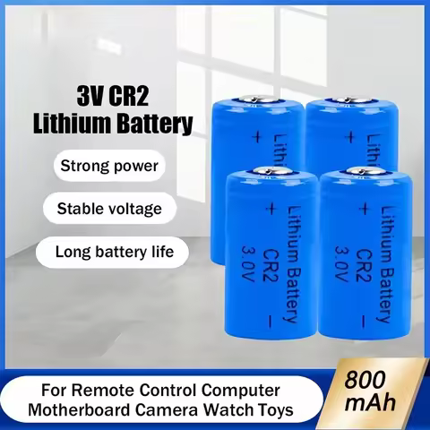 PURFIELD CR2 3V Lithium Battery Non-rechargeable batteries for Digital Camera Photographic Device Po