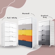 Drawer cabinet 5 tier plastic drawer storage organization