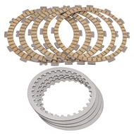 Motorcycle Engine Parts Clutch Friction Plates & Steel Plates Kit For Kawasaki 13088-0557 EX250 EX30