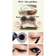 2 in 1 Eyeliner Gel Eyeliner Gel Set Waterproof Eyeliner Gel