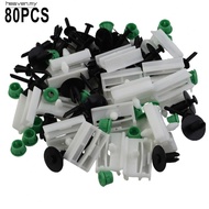 80PCS Plastic Retaining Clips for BMW E36 316i 318i M3 Side Sill Skirt and Panel