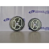 Haro GT MINI BMX Bike Front Disc Crank Gear POLOS 28T 32T - Children's Bike Front Gear 28 T and 32 T