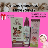 YOUBABY KRIM|SHOWERGEL YOUBABY|SERUM YOUBABY|SET COMBO (ID TMY90678314)