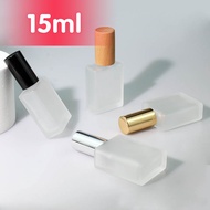 walnut covered perfume bottle 15ml Perfume Spray bottles 20ml 30ml