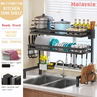 Free gift minimalist sink shelf Rak Pinggan Rak Dapur  Dish Rack  Kitchen Rak Sinki Dish Drainer  IK