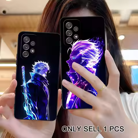 DMC Vergil Phone Case for Samsung Galaxy A56 55 54 53 52 51 36 35 34 23 17 16 15 5G Soft TPU Shockpr