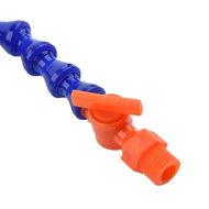 Selang Coolant 1/2" 300 mm Flexible Nozle Minyak Oli Hose Mesin Bubut