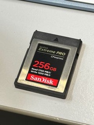 sandisk extreme pro cfexpress TYPE B 256gb