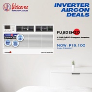 Fujidenzo 1.5 HP Full DC Compact Inverter Window Type Aircon IWAR157T