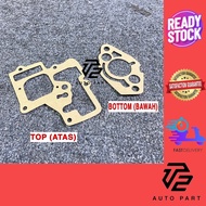 T2 CARBURETOR GASKET FOR PERODUA KANCIL 660 850 , TOP AND BOTTOM , ATAS ATAU BAWAH