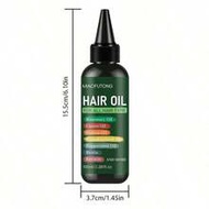 7-In-1 Hair Oil, Containing Rosemary Oil, Castor Oil, Babassu Oil, Pumpkin Seed Oil, Peppermint Oil,
