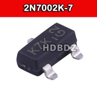 20~50PCS 2N7002K-7 SOT23 K7K  0.38A 60V Nchannel   IC SMD transistor