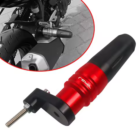 Motorcycle CNC Frame Crash Pads Exhaust Sliders Crash Protector For REBEL CM300 CM500 CMX 500 300 CM