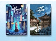 PAKET 2 NOVEL LAUT TENGAH & LANGIT GORYEO PENULIS BERLIANA KIMBERLY BEST SELLER