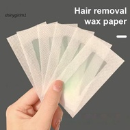 [SG] Facial Waxing Strips Waxing at Home Easy Hair Removal Wax Strips for Women Men Hypoallergenic Armpit Lip Body Hair Removal Papers Versatile and Gentle Facial Waxing