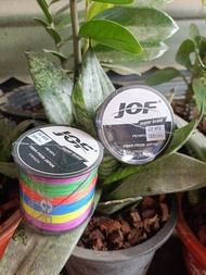 สายPE JOF ถัก8 ขนาด120ปอนด์ ของแท้100%สีมัสติคัลเลอร์ เป็นเส้นสายใยจากประเทศญี่ปุ่น สายกลม เหนียว ลื