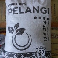 Pupuk NPK 13 6 27 4 Pelangi 50Kg