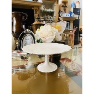 Cake Stand - Footed Cake Anna Kim Saint James 9 Inch Beautiful Luxury Ceramic