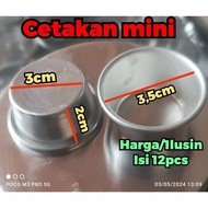 Small round pan/mini steamed cake/mini cake 3,5x2x3cm (12pcs)