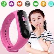 Kids Smart Watch Children Smartwatch For Girls Boys Sport Bracelet Child wristband Digital Led Waterproof Jam Tangan Budak Perempuan Lelaki Jam Kanak Kanak Berlampu