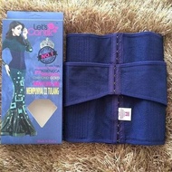 LETS BENGKUNG DIAMOND GOLD 22 STEEL BONE CORSET BY NUR SAJAT (100% ORIGINAL)  Shaperwear waist trainer belt