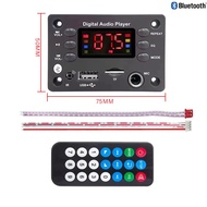 Modul MP3 Bluetooth dengan Soket Mikrofon dan Display Digital - Kompatibel dengan USB/TF/TF Card
