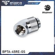 BITSPOWER FITTING TOUCHAQUA ROTARY ANGLE 45 (SILVER)
