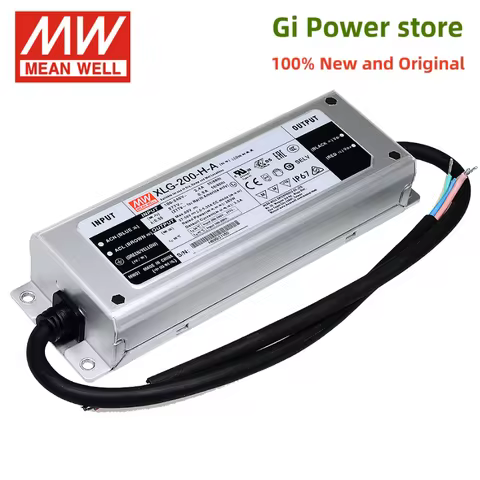 XLG-200 200W MW constant power LED driver power XLG-200-12-A XLG-200-24-A XLG-200-L-A XLG-200-H-A XL