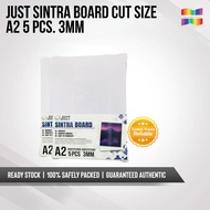 KELIN A2 JUST Sintra Board Sheets 3MM Thick (VERS Type) - 5 Pieces for DIY Projects, Crafts & Signs