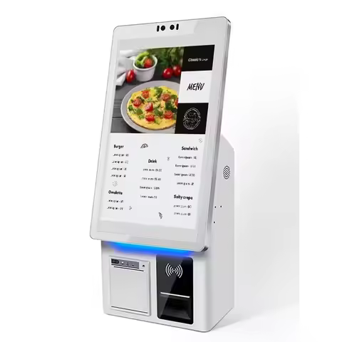 Desktop touch screen kiosk Android Payment Kiosk Machine Touch Screen Self-service Pos Kiosk With Pr