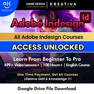 [All Video Courses Bundle] Adobe Indesign Courses All Access Unlocked  One Time Payment  Learn Indes