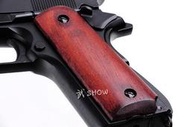 武SHOW BELL M1911 實木 握把片( 護木手槍木柄BB槍玩具槍柯特科特45 1911 COLT MEU M4