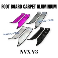 CARPET FOOTMAT NVX V3 Magic Boy Footboard Carpet ALUMINIUM NVX V3 MAGIC BOY