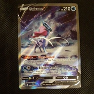 Pokemon Card TCG : Crown Zenith : Suicune V GG38/GG70 Ultra Rare 100% Original Pokemon Card