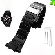 สายนาฬิกาเทนเนอร์นิลแบบโลหะผสมสำหรับ G-Shock Casio King of Red Sea Series GW-A1100 GW4000 GA1100 สาย