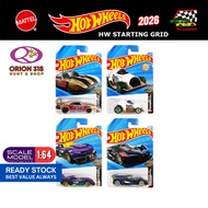 Hot Wheels 2026 HW Starting Grid Bugatti Bolide/ Instant Boost/ Dodge Charger Daytona/ Track Ripper