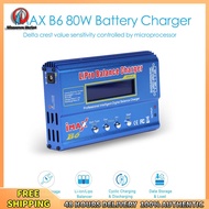 Winnereco IMAX B6 LIPO Battery Charger AC/DC 80W Digital Battery Pack Charger LCD Dispaly กำลังขับเค