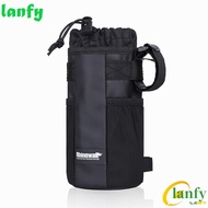LANFY Bike Kettle Pouch Multifunction Outdoor Insulated Kettle Bag Bike Accessories Mesh Pocket Front Tube Frame Bag