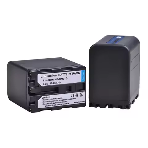 Batmax NP-QM91D Battery 3900mAh For Sony NP-QM71 NP-FM70 NP-FM90 CCD-TRV328 338 DCR-DVD300 301 DCR-H