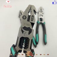 FKILLA Wire Stripper, Metal With Hammerhead Hammerhead Pliers, Durable multifunctional CR-V Househol